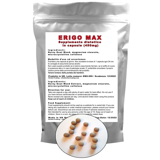 Verstoring groef Afhaalmaaltijd Come ingrandire il pene in modo naturale con ErigoMax pillole
